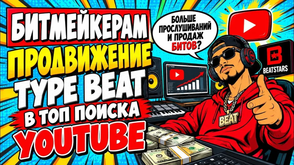 7 шагов продвижения битов на YouTube для вывода Type Beat в ТОП поиска